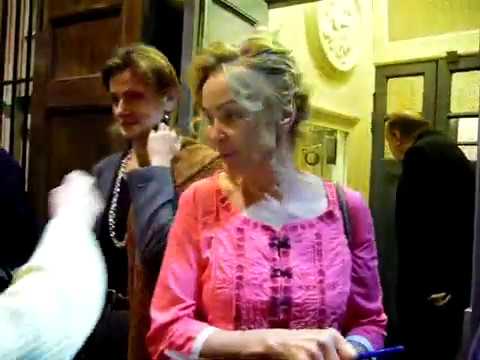Jessica Lange 9.05.2007 Stage Door Appolo Theatre London