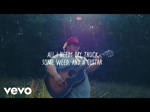 Bayker Blankenship - My Truck, Some Weed, and a Guitar (Official Lyric Video)