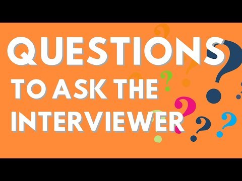 Questions to Ask the Interviewer to Get the Job Video