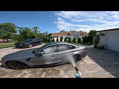 First Time Washing My 2025 BMW M3 Competition! #bmw #2025bmwm3 #2025g80