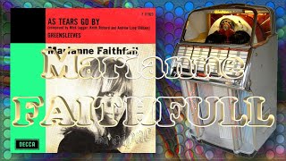 Marianne FAITHFULL &quot;As Tears Go By&quot; - &quot;Greensleeves&quot; (Vinyle 1964)