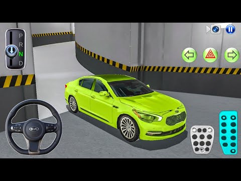 New Kia Green Sedan For Parking - 3d Driving Class android game || Car Game #gameplay #cargame