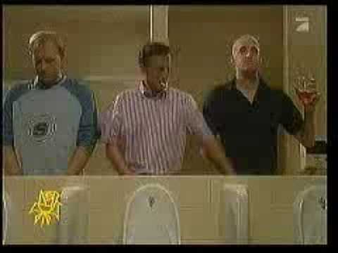 3 guys at a toilet