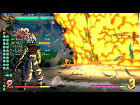 DBFZ Weird Gogeta / Broly Tech