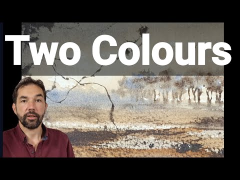 Ultramarine Blue & Burnt Sienna, is that enough?