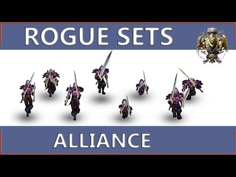 WOW Classic: Rogue Alliance all Sets and Animations
