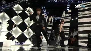 U-KISS [Intro + Stop Girl] @SBS Inkigayo 인기가요 20120923