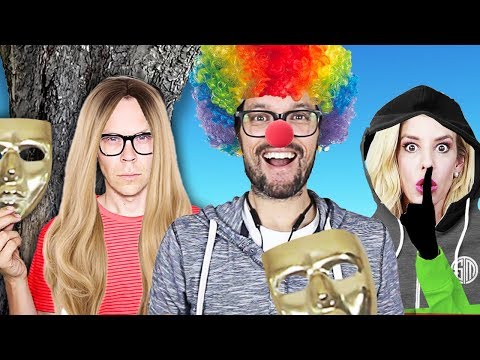 We wore Disguises to Sneak into the Hackers Escape Room! (Game Master Network Clues Found) Video