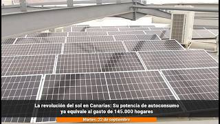 Canarias produce ya con sus placas solares energ&iacute;a suficiente para abastecer a 145.000 hogares