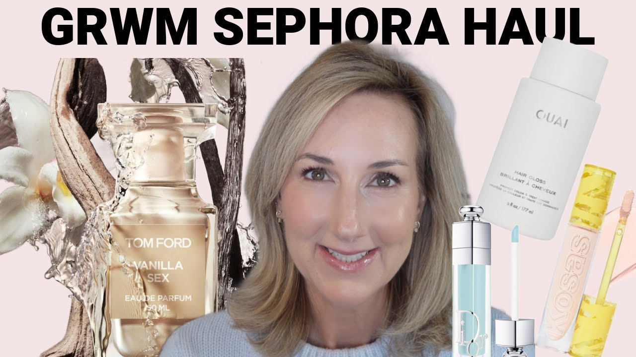 GET READY WITH ME | SEPHORA HAUL!