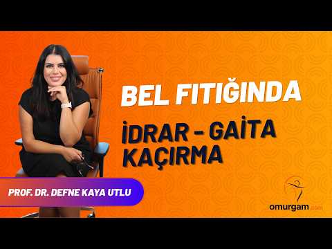 Bel fıtığında idrar ve gayta kaçırma neyi gösterir?