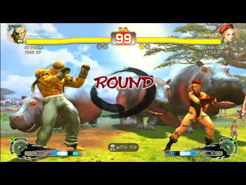 SSF4 Rank Match  RF2009X (SA)  vs  NiKe5123 (CA)