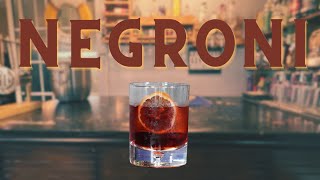 How To Make The Best Negroni Ever!