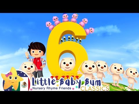 El Número 6 | Canciones Infantiles | Dibujos Animados | Little Baby Bum Latino