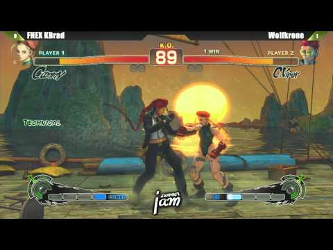 SSF4 AE2012 TOP 8 - FNEX KBrad vs Wolfkrone - Summer Jam 6