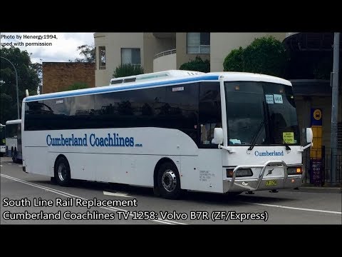 Cumberland Coachlines TV 1258: Volvo B7R (ZF/Express)