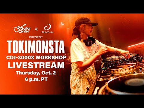 TOKiMONSTA x AlphaTheta CDJ-3000X Workshop at Guitar Center Hollywood