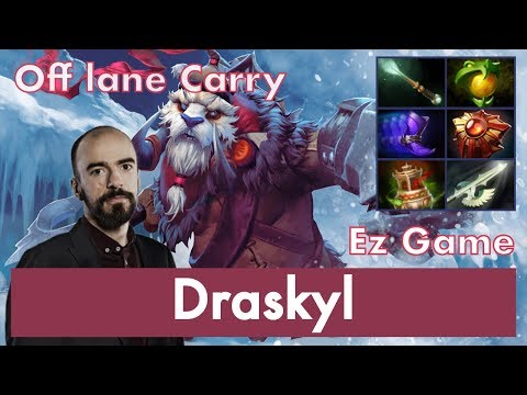 Draskyl Tusk Offlane | Ez Game | 7.07 Update Patch Dota 2 Gameplay Pro MMR