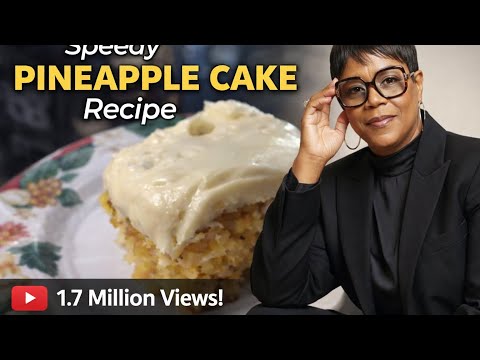Speedy Pineapple Cake Recipe @Paula Deen