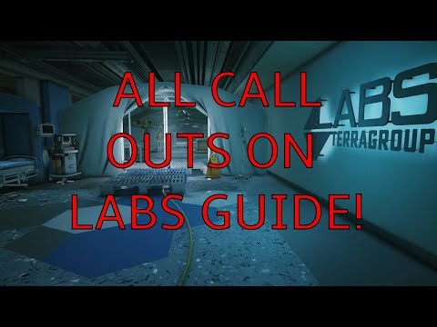 Complete Call-outs Guide for Labs in Escape From Tarkov!