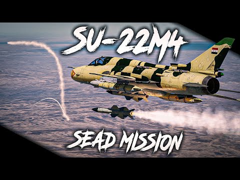 DCS: Su-22M4 Mod - SEAD Mission - Kh-58 & Wyuga ELINT Pod (WIP)