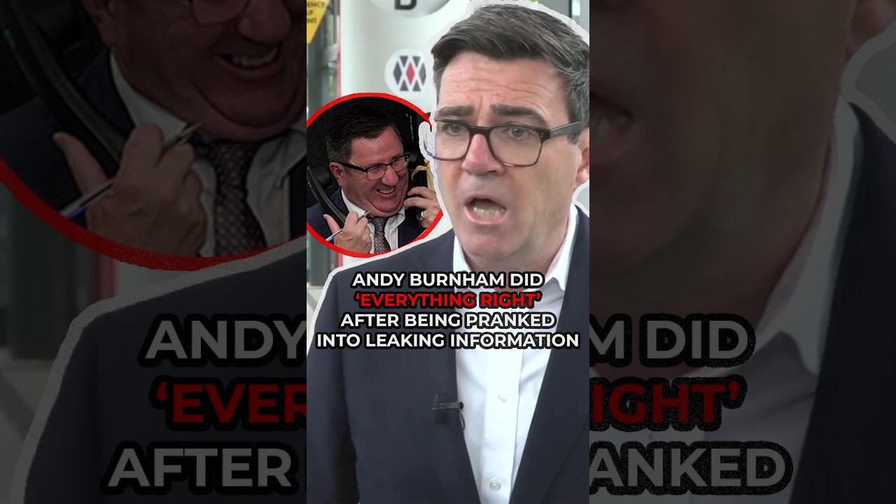 Video: Burnham defends text exchange with impersonator posing as Trump chief of staff