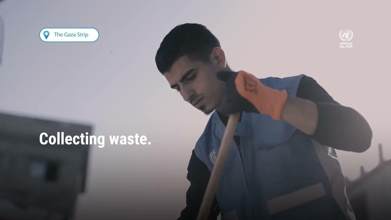 Gaza: Environmental services are not optional. UNRWA works every day to reduce risks of disease.