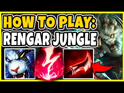 RENGAR JUNGLE GUIDE! Ultimate Carry One Shot Guide In Season 10 League of Legends