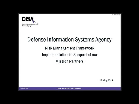 The Risk Management Framework