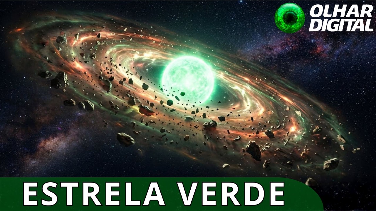 Cientistas descobrem a primeira estrela verde do Universo