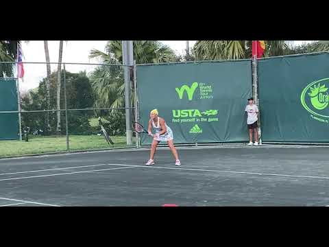 Diana Shnaider 2021 Orange Bowl Final
