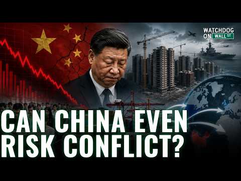 China’s Economy Has a Bigger Problem Than Taiwan