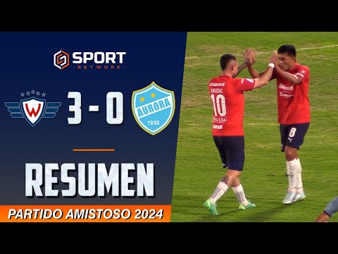 PALIZA DE WILSTER SOBRE AURORA. WILSTERMANN 3 - 0 AURORA (Resumen Completo 2024)