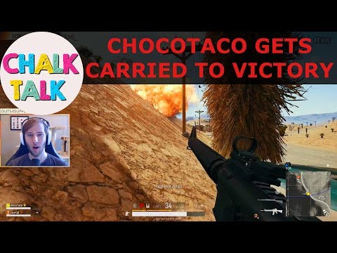ChocoTaco Gets Carried To Victory (PlayerUnknown's Battlegrounds)