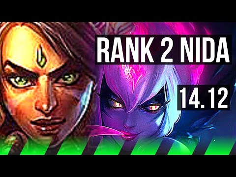 NIDALEE vs EVELYNN (JGL) | Rank 2 Nida, 7/1/8 | EUNE Master | 14.12