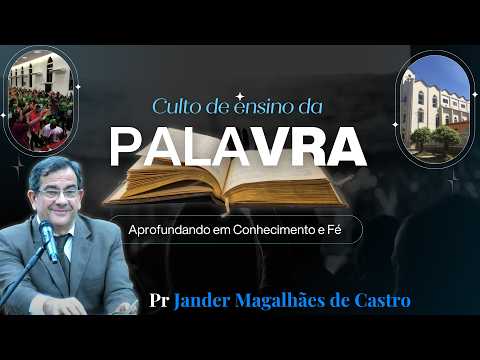 CULTO DE ENSINO - AD IPANEMA MG - 14-07-2026