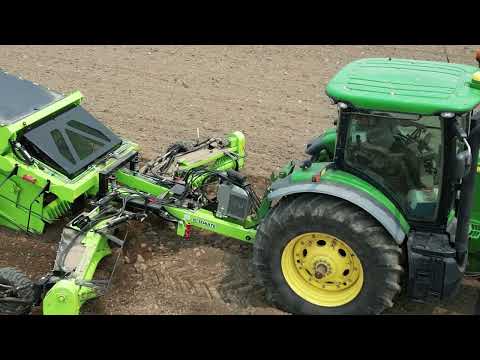 Schulte Spartan RWP-1935 Rock Picker/Windrower Combo, Arpin Wisconsin