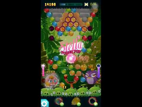 Angry Birds Stella Pop Level 185