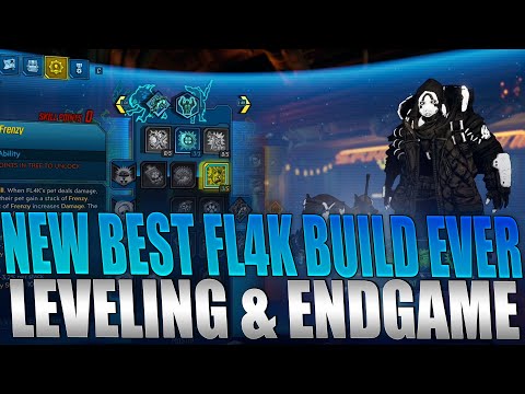Borderlands 3 - New BEST FL4K Build For Leveling + End Game! CRAZY Damage Guide