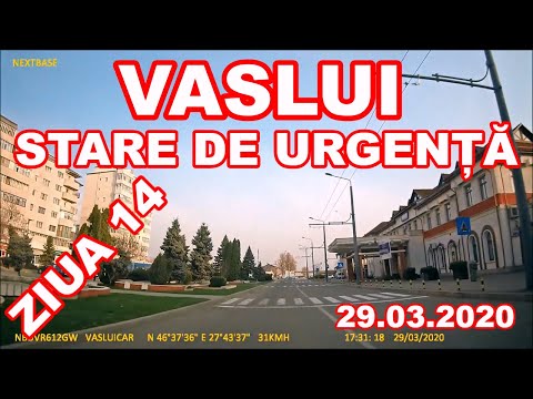 VASLUI Stare de Urgenta COVID 19 video 29 martie 2020