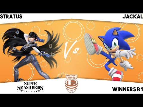 SB6 Singles — Stratus (Bayonetta) vs Jackal (Sonic) —  Winners R1 — Smash Ultimate
