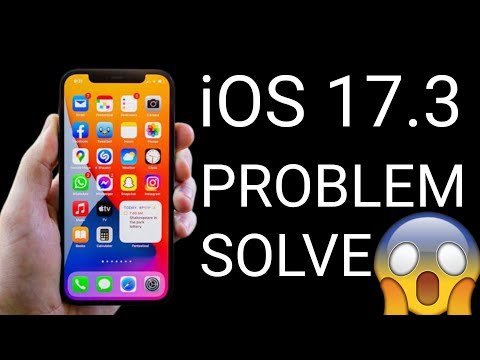 iOS 17.3 Big problem solve | iOS 17.3 Released | ios 17.3 |