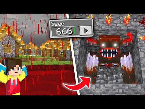 Testing Scary Minecraft Seeds That are actually Creepy and real || eystreem scary seeds ||