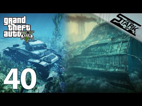 GTA 5 - 40.Rész (Vízalatti tengeralattjáró, tank, ufó és bunkerajtó) - Stark