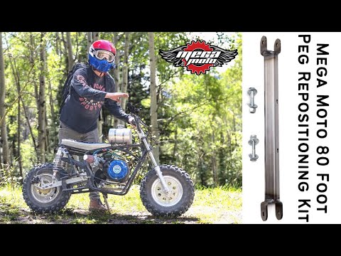 Mega Moto 80 Foot Peg Repositioning Kit