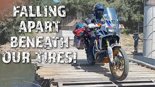 Attempting to Cross Brazil's Sketchiest Bridge! (S3:E35) #motovlog