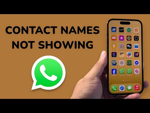 How To Fix WhatsApp Not Showing Contact Names But Only Numbers?