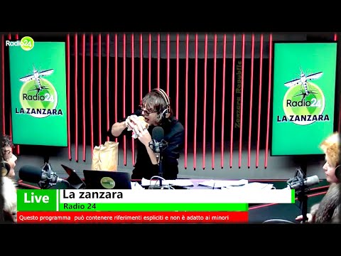 Cruciani mangia un hamburger davanti alle Iene Vegane - La Zanzara 10.1.2023