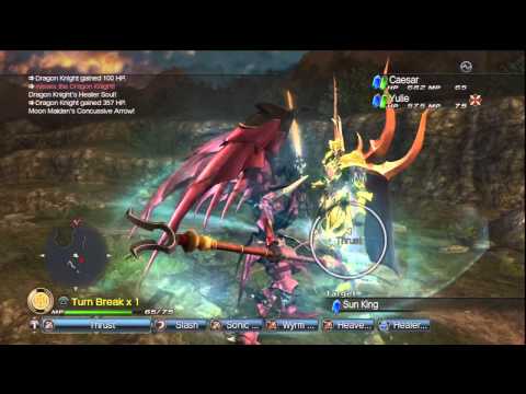 White Knight Chronicles 2: Larvayne and Luthia vs Adolmaea