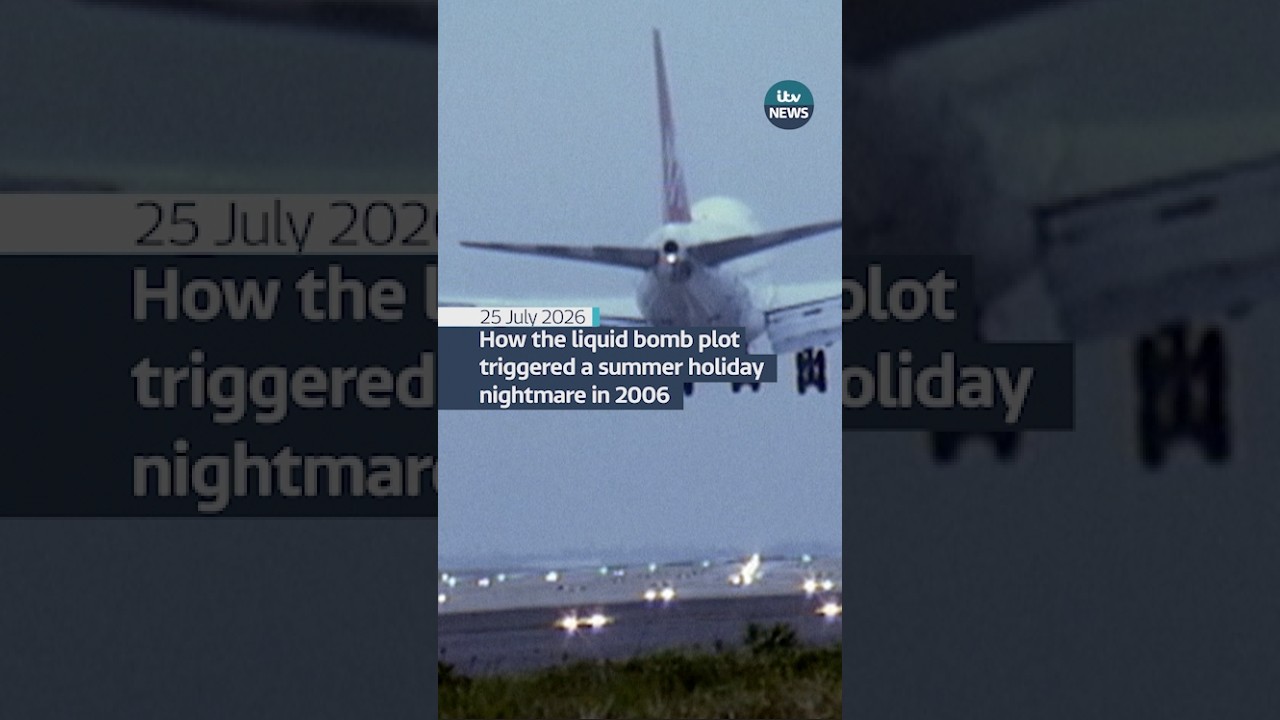 Video: UK airports impose strict security and cancel flights after 2006 liquid explosives plot arrests